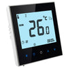 Electric Floor Heating System LCD Display Programmable Room Thermostat(Black)
