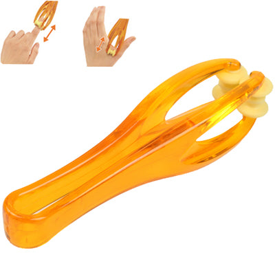 Y Type Convenient Finger Palm Massor Tool(Orange)