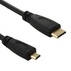1m Mini HDMI Male to Micro HDMI Male Adapter Cable