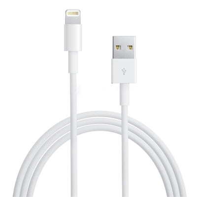1m USB Sync Data & Charging Cable, For iPhone 7 & 7 Plus, iPhone 6 & 6 Plus, iPhone 5 & 5S & 5C, iPad Air, iPad mini, mini 2 Retina, Compatible with up to iOS 11.02(White)