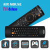 Mele F10 Deluxe 2.4GHz Fly Air Mouse Wireless QWERTY Keyboard Remote Control with IR Learning Function for Android TV Box / Notebook / PC MAC