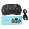 UKB-5400-RF 2.4GHz Mini Wireless Keyboard Mouse Combo with Touchpad & USB Receiver, English Keyboard / Russian Keyboard(Black)