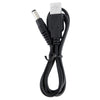 USB Male to DC 5.5 x 2.1mm Power Cable, Length: 60cm