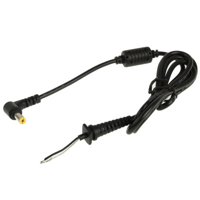 5.5 x 1.7mm DC Male Power Cable for Laptop Adapter, Length: 1.2m