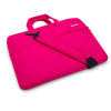 POFOKO 12 inch Portable Single Shoulder Laptop Bag for Laptop(Magenta)