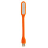 100 PCS Portable Mini USB 6 LED Light, For PC / Laptops / Power Bank, Flexible Arm, Eye-protection Light(Orange)