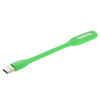 100 PCS Portable Mini USB 6 LED Light, For PC / Laptops / Power Bank, Flexible Arm, Eye-protection Light(Green)