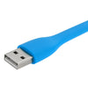 100 PCS Portable Mini USB 6 LED Light, For PC / Laptops / Power Bank, Flexible Arm, Eye-protection Light(Blue)