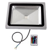50W Waterproof Floodlight , RGB LED Lamp with Remote Control, AC 85-265V