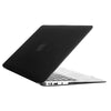 Frosted Hard Plastic Protection Case for Macbook Air 11.6 inch(Black)