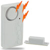 Secret Code Door Magnetic Sensor Anti-entry Security Alarm (KK-1255)(White)