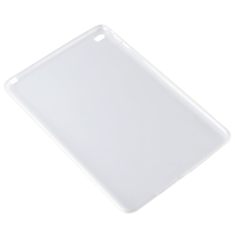 Smooth Surface TPU Case for iPad Mini 4(Transparent)