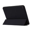 Horizontal Flip Solid Color Leather Case with Holder & Sleep / Wake-up Function for iPad mini 4(Black)