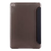Horizontal Flip Solid Color Elasticity Leather Case with Three-Folding Holder for iPad Mini 4 & Mini 2019(Black)