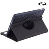 Denim Texture Horizontal Flip Solid Color Leather Case with 360 Degrees Rotation Holder & Card Slots & Wallet for iPad mini 4