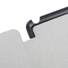 3-folding Cross Texture Leather Case with Holder & Sleep / Wake-up Function for iPad mini 1 / 2 / 3 (Black)