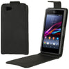 Vertical Flip Leather Case for Sony Xperia Z1 mini / M51w / D5503 / Xperia Z1 Compact (Black)