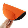 2 PCS Cloth Gel Wrist Rest Mouse Pad(Orange)