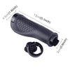 OQSPORT 2 PCS Bike Hand Grips Covers Bilateral Lock MTB Bicycle Anti-slip Handlebar Grips(Black)