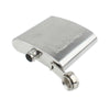 5oz Stainless Steel Liquor & Whiskey Hip Flask(Silver)
