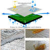 7mm Thickening of Double Aluminum Moisture Pad / Camping Sleeping Pad, Size: 200cm x 200cm(Blue)