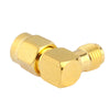 Gold Plated RP-SMA Male to RP-SMA Female Adapter