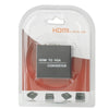 Full HD 1080P HDMI to VGA Converter for HD DVD, PC, Porjrector Input(Black)