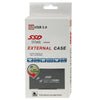 6gb/s mSATA Solid State Disk SSD to USB 3.0 Hard Disk Case(Black)