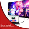 1.8m HDMI 1.4 Version 1080P Nylon Woven Line Red Black Head HDMI Male to HDMI Male Audio Video Connector Adapter Cable