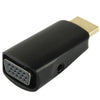 Full HD 1080P HDMI to VGA and Audio Adapter for HDTV / Monitor / Projector(Black)