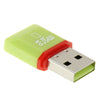 20 PCS Diamond High-Speed USB 2.0 Micro SD SDHC TF Card Reader, Random Color Delivery