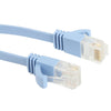CAT6 Ultra-thin Flat Ethernet Network LAN Cable, Length: 5m (Baby Blue)