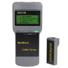 Portable Wireless Network cable Tester SC8108 LCD Digital PC Data Network CAT5 RJ45 LAN Phone Cable Tester Meter(Grey)