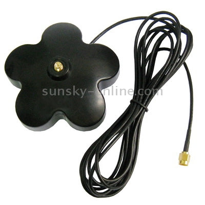 RP-SMA Antenna Magnetic Base (Using in S-PC-0801, S-PC-0802, S-PC-0803, S-PC-0804)(Black)