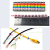 100PCS Label Mark RJ45 RJ11 RJ12 Color Cable
