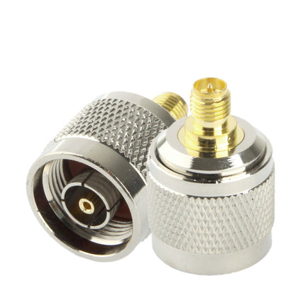 RP-N Female to RP-SMA Male Adapter(Silver)