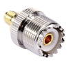 Coaxial SMA Female to UHF Female Adapter(Silver)