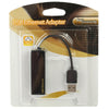 USB 3.0 10/100/1000Mbps Ethernet Adapter for Laptops(Black)