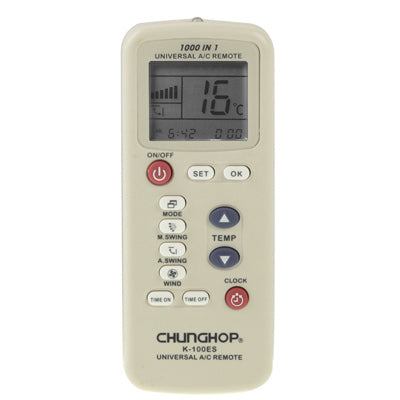 Chunghop Universal A/C Remote Control (K-100ES)