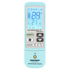 K-209ES Universal Air Conditioner Remote Control, Support Thermometer Function(Blue)