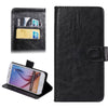3.8-4.3 Inch Universal Crazy Horse Texture 360 Degree Rotating Carry Case with Holder & Card Slots for Galaxy SII / i9100 / iPhone 4 / 4s / 5 / 5c / 5s(Black)