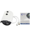 CMOS 420TVL 6mm Lens Metal Material Array LED Color Infrared Camera with 3 LED, IR Distance: 20m