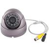 1/3 SONY CCD, 650TVL Color IR Dome CCD Camera, IR Distance: 18m