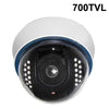 1/3 SONY Color 700TVL Dome CCD Camera, IR Distance: 15m