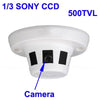 1/3 SONY 500TVL Color CCD Camera(White)
