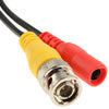 CCTV Safety Camera Power Video Cable, Length: 20m(Black)