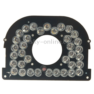 38 LED Infrared Lamp Board for CCD Camera, Infrared Angle: 60 Degree (3006-25)