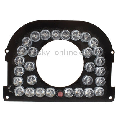 30 LED 8mm Infrared Lamp Board for CCD Camera, Infrared Angle: 60 Degree