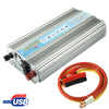 2000W DC 12V to AC 220V Car Power Inverter with USB Port & Booster Cable