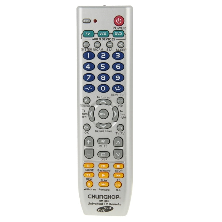 3 in 1 (TV, VCD, DVD) Universal Remote Control (RM-88E)